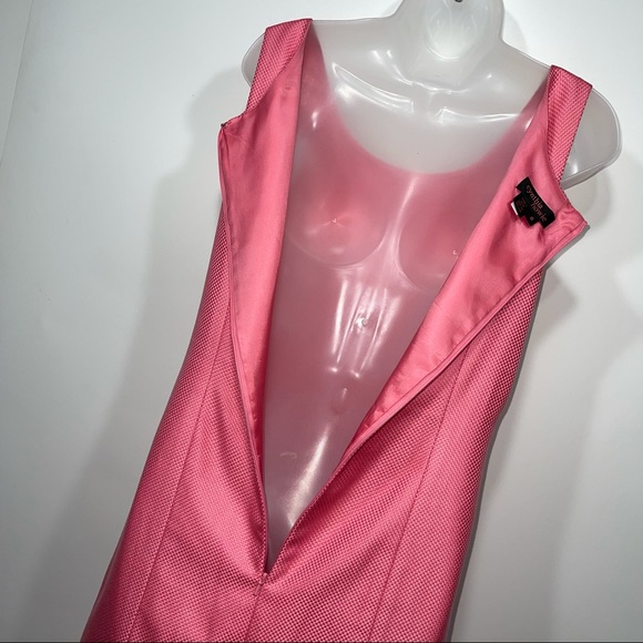 Cynthia Howie Sleeveless Pink Sheath Dress Size 8 - Picture 7 of 7